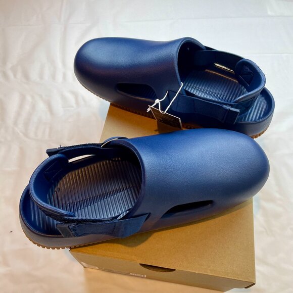 NWT Nike Calm Navy Men's Mule Size 10 - Picture 3 of 6